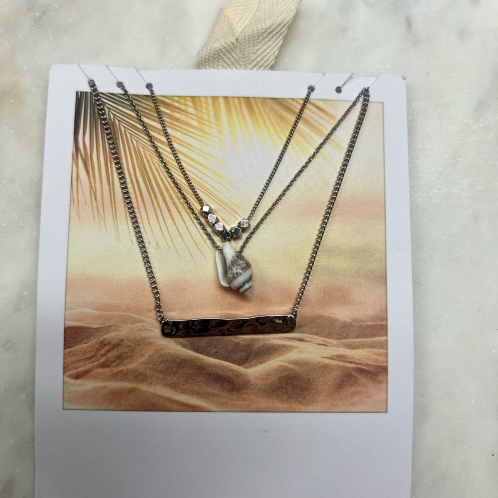 Urban Outfitters coastal Necklace set